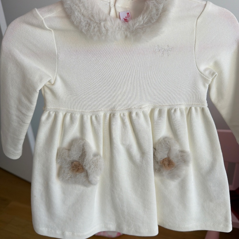 Il Gufo white dress